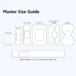 Blue Detectable Plasters Guide - 7 Assorted Sizes