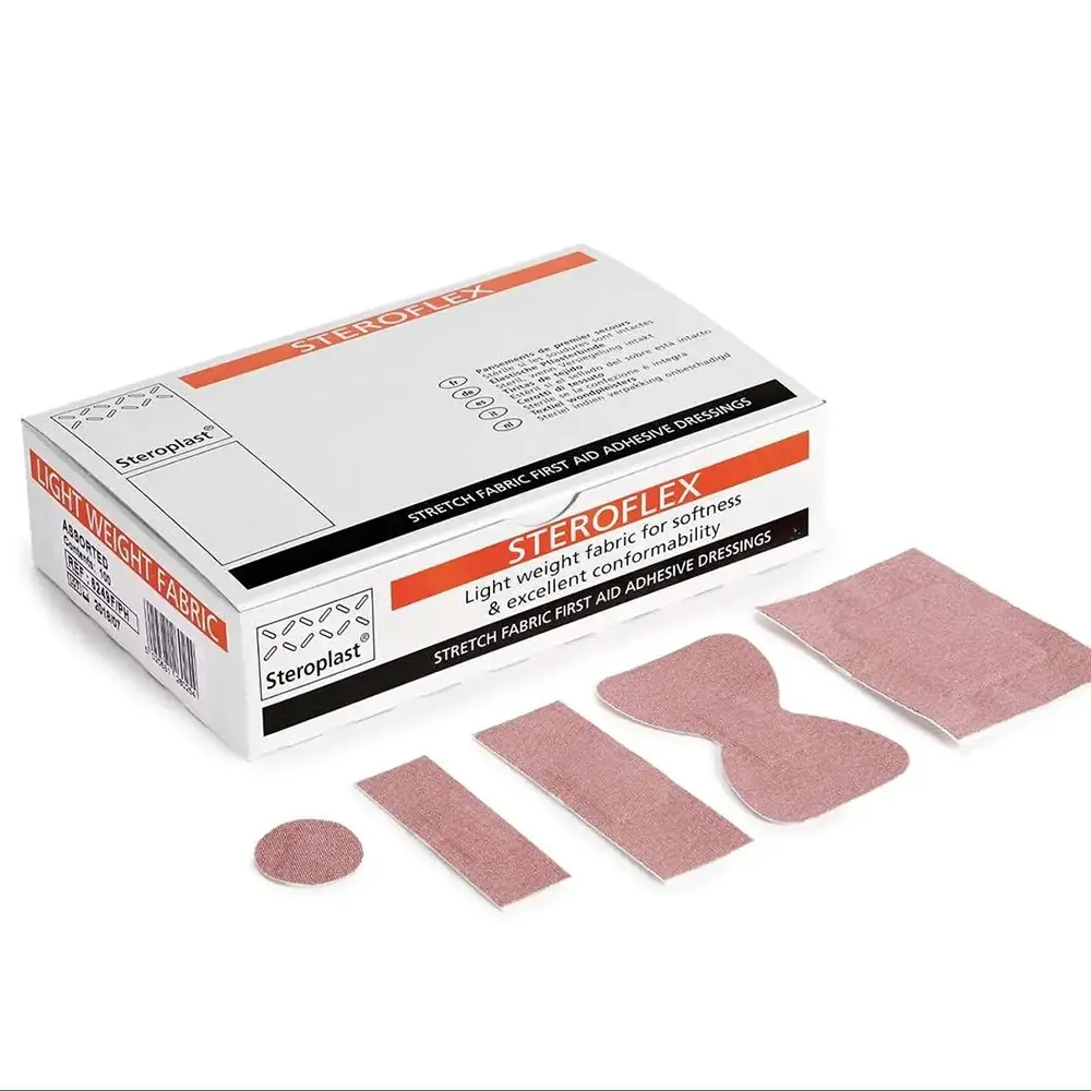 Stretch Fabric Plasters- 5 Assorted Plasters