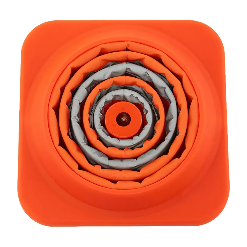 Collapsible Traffic Cone with Light