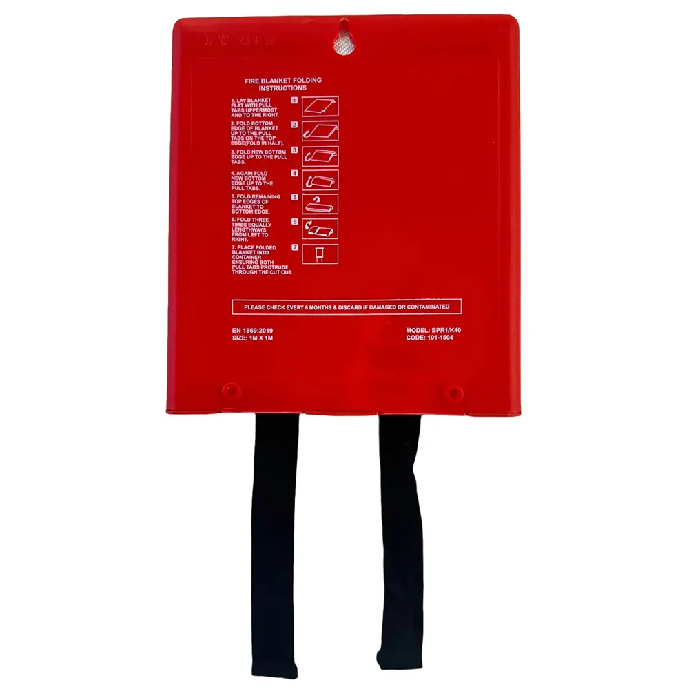 Fire Blanket- Plastic Case